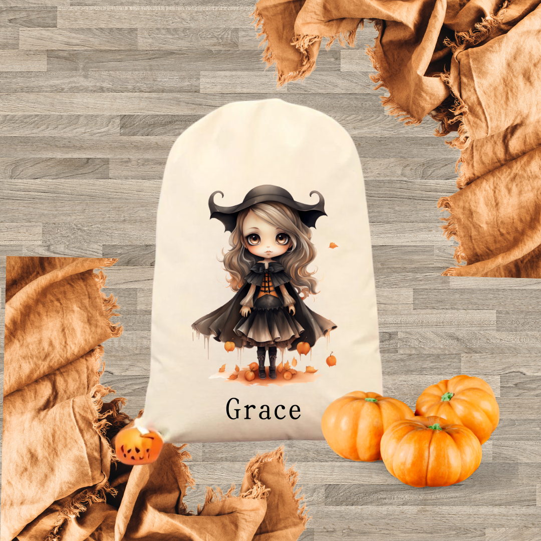 childrens halloween sack