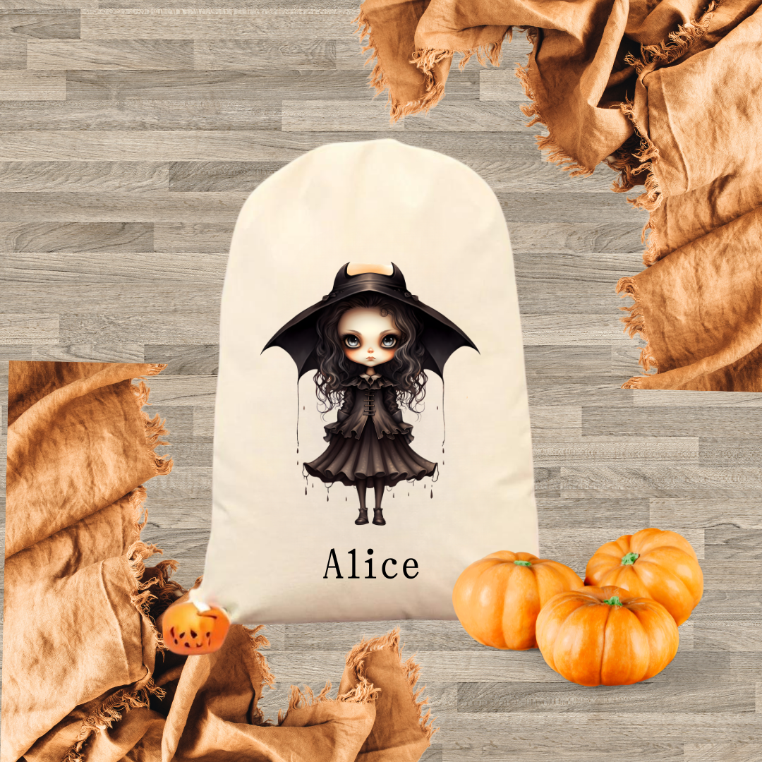 childrens halloween sack